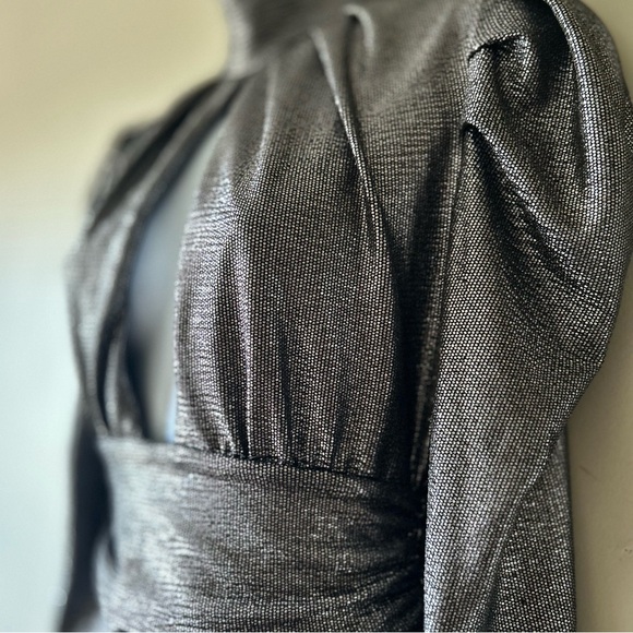 Fashion Queen Mock Neck Mini Dress - Picture 2 of 6